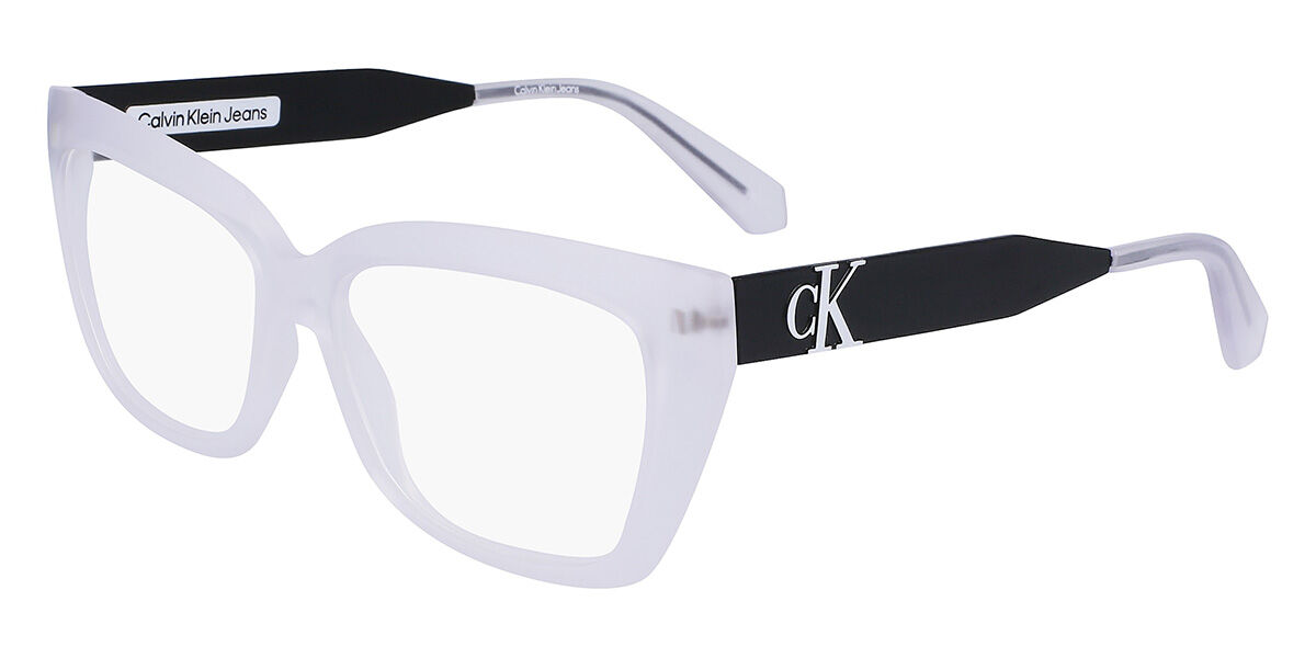 Image of Calvin Klein Jeans CKJ23618 971 53 Genomskinliga Glasögon (Endast Båge) Män SEK