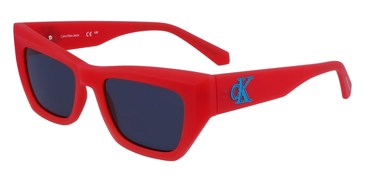 Image of Calvin Klein Jeans CKJ23641S 600 Óculos de Sol Vermelhos Masculino BRLPT