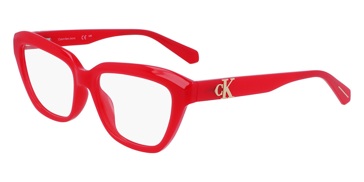 Image of Calvin Klein Jeans CKJ23644 600 Óculos de Grau Vermelhos Feminino BRLPT