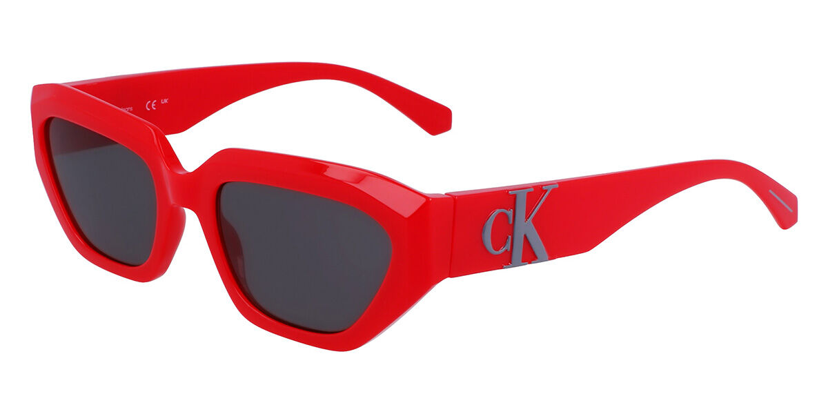 Image of Calvin Klein Jeans CKJ23652S 600 Óculos de Sol Vermelhos Masculino BRLPT