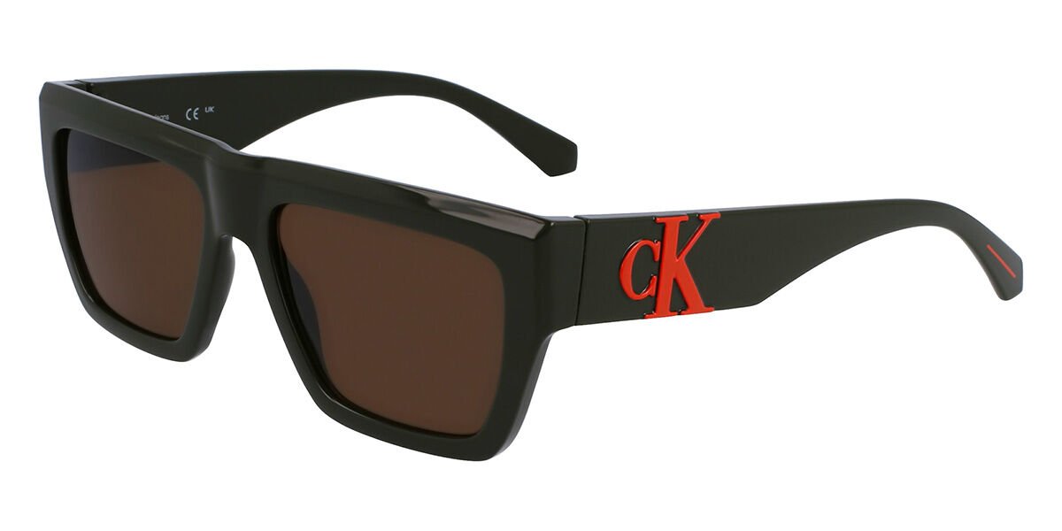 Image of Calvin Klein Jeans CKJ23653S 309 Óculos de Sol Verdes Masculino BRLPT