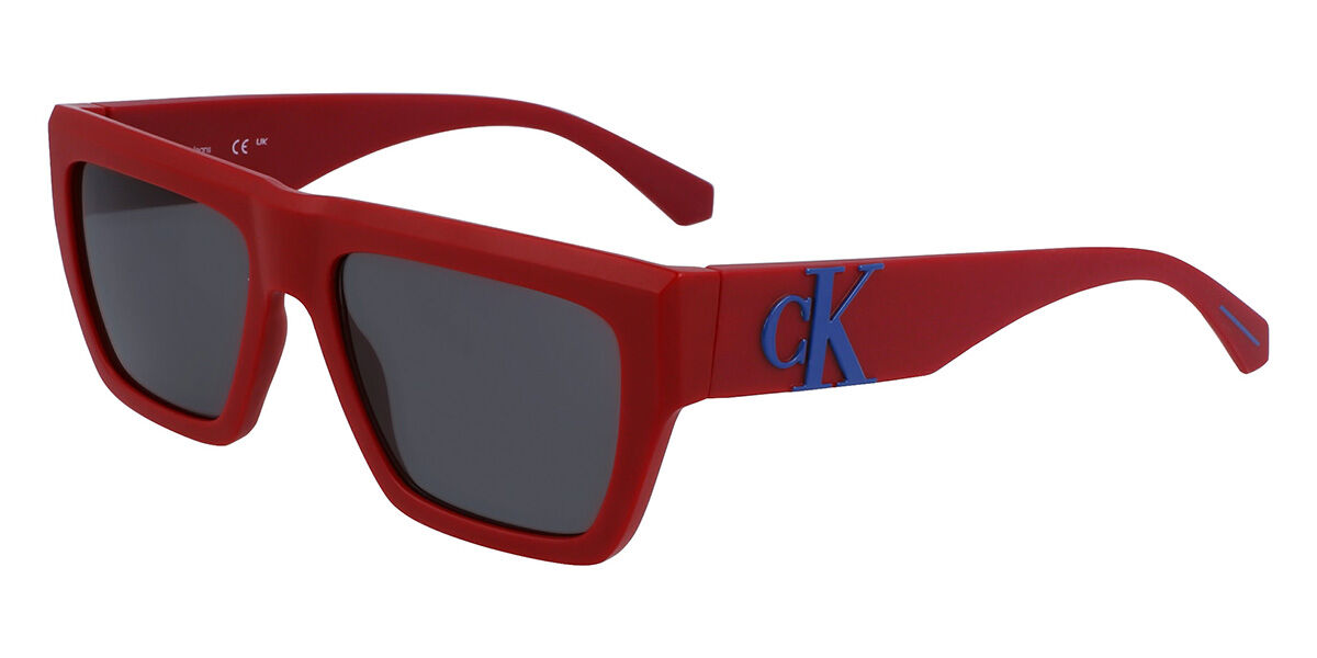 Image of Calvin Klein Jeans CKJ23653S 600 Óculos de Sol Vermelhos Masculino BRLPT