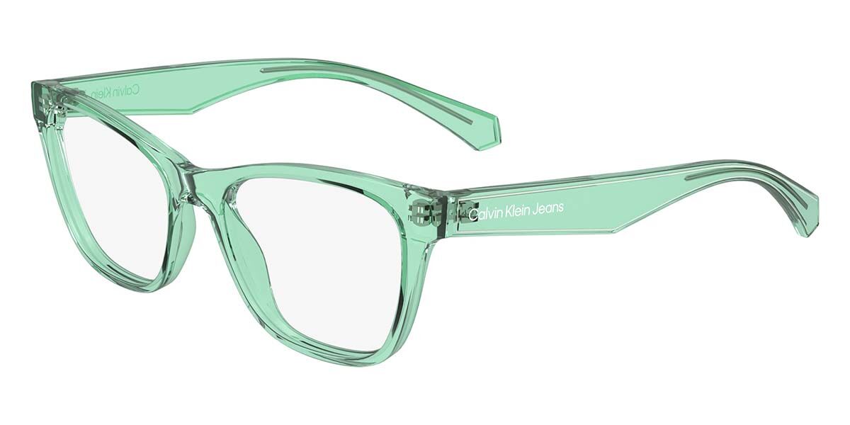 Image of Calvin Klein Jeans CKJ24304 300 47 Zielone Damskie Okulary Korekcyjne PL