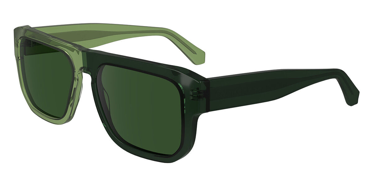 Image of Calvin Klein Jeans CKJ24607S 305 Óculos de Sol Verdes Masculino BRLPT