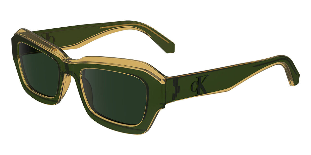Image of Calvin Klein Jeans CKJ24608S 306 Óculos de Sol Verdes Masculino PRT