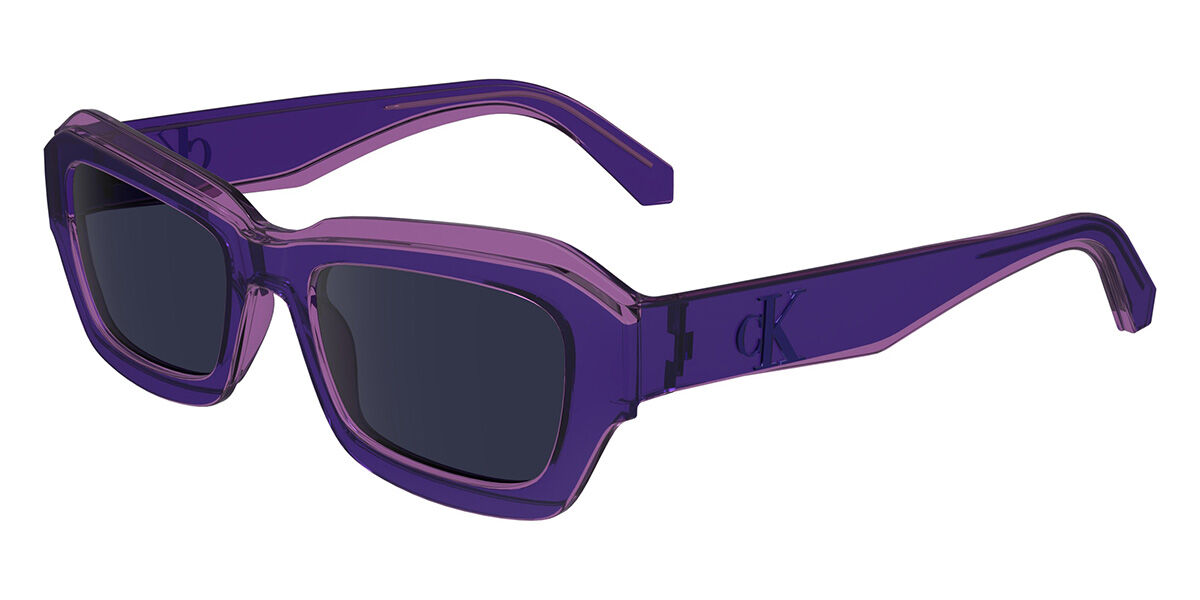 Image of Calvin Klein Jeans CKJ24608S 500 Óculos de Sol Purple Masculino BRLPT