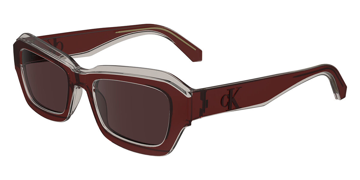 Image of Calvin Klein Jeans CKJ24608S 600 Óculos de Sol Vermelhos Masculino BRLPT