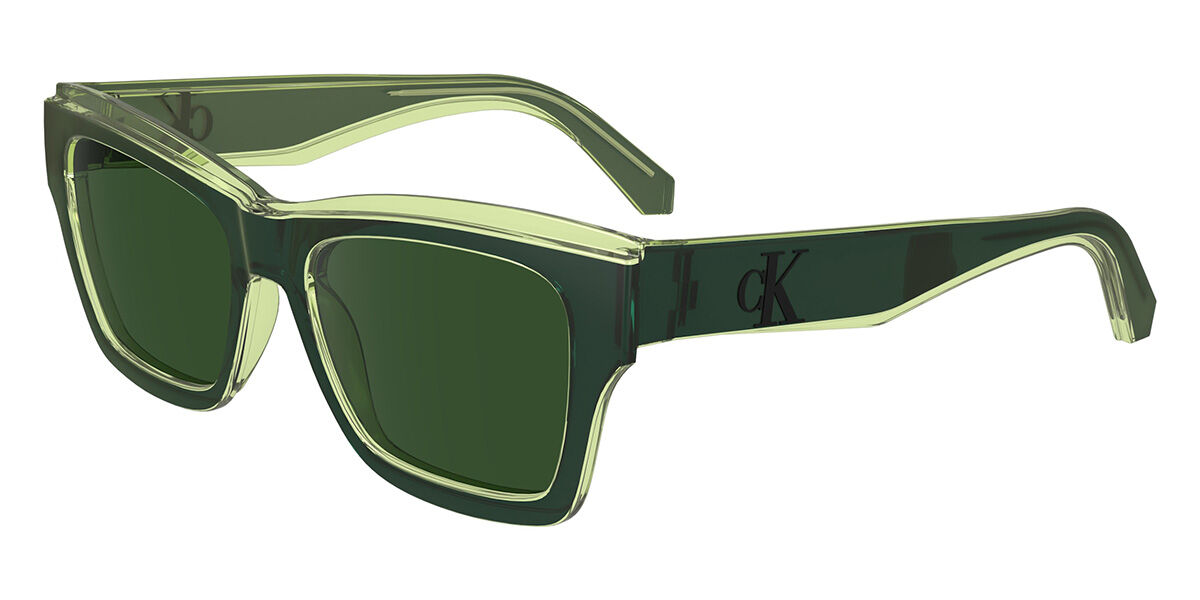 Image of Calvin Klein Jeans CKJ24609S 432 Gafas de Sol para Hombre Verdes ESP