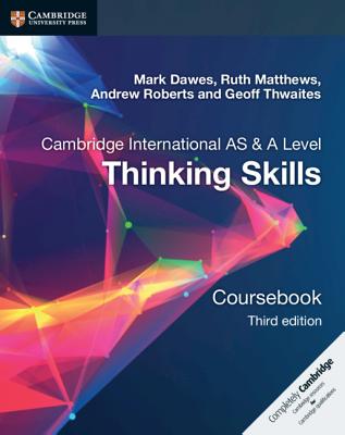 Image of Cambridge International As/A Level Thinking Skills Coursebook
