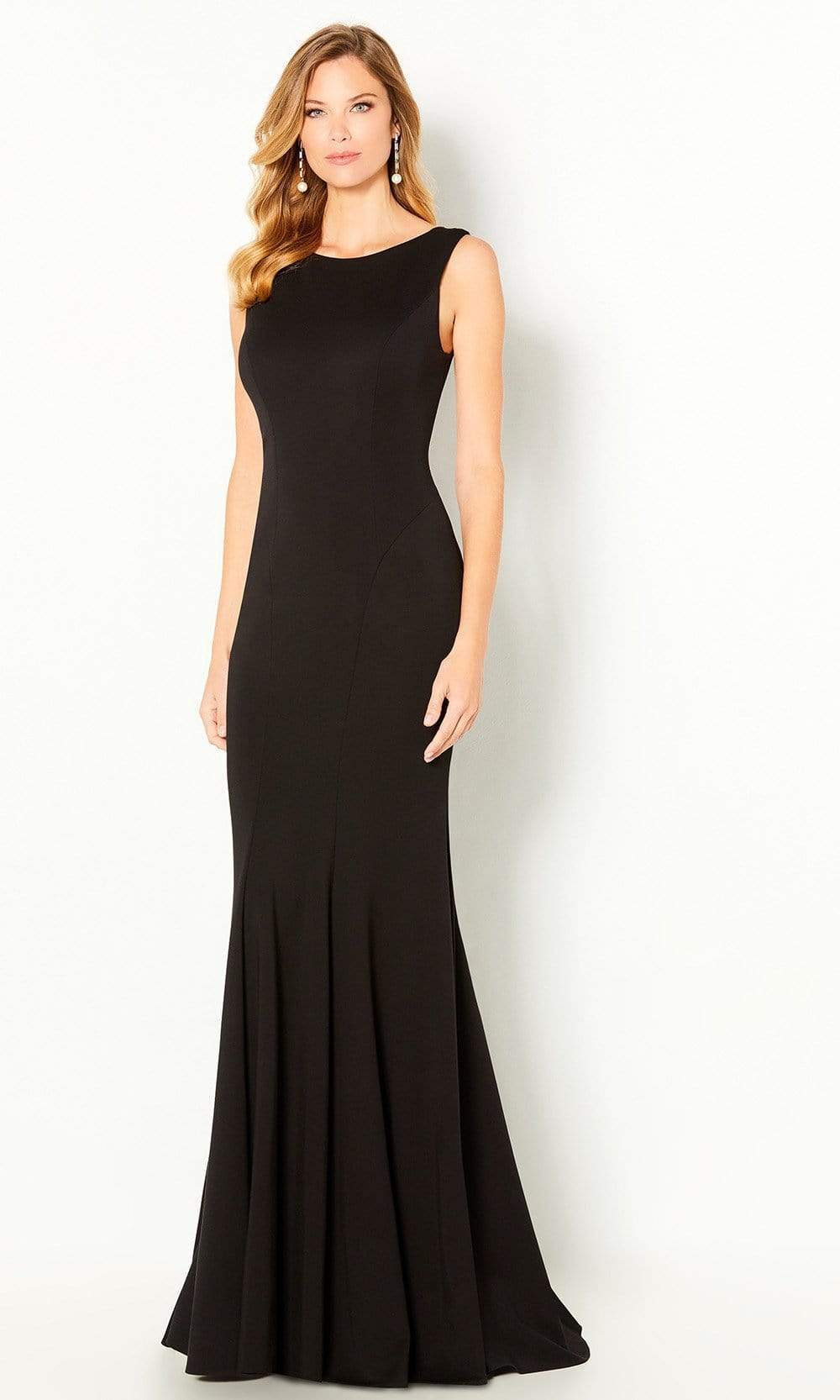 Image of Cameron Blake - 220635 Sleeveless Buttons Down Back Gown