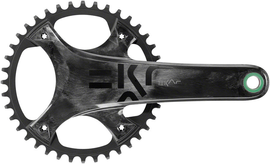 Image of Campagnolo EKAR Crankset - 165mm 13-Speed 40t 123mm BCD Campagnolo Ultra-Torque Spindle Interface Carbon