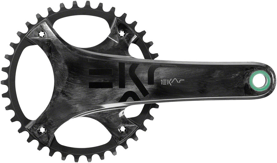 Image of Campagnolo EKAR Crankset - 1725mm 13-Speed 38t 123mm BCD Campagnolo Ultra-Torque Spindle Interface Carbon