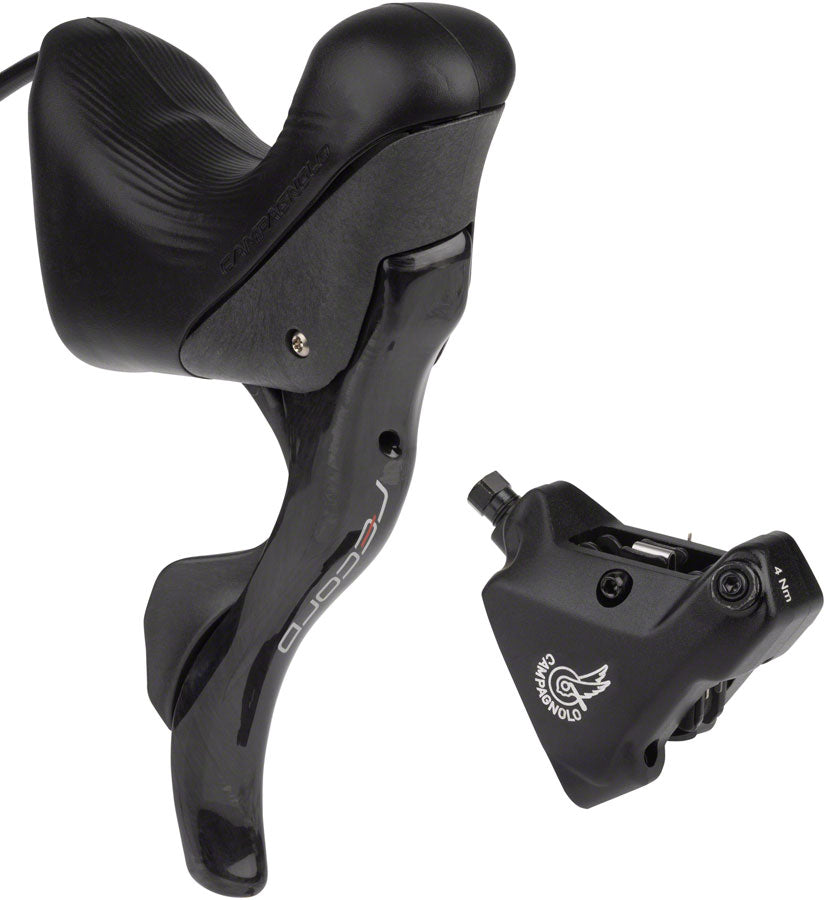 Image of Campagnolo Record Ergopower Hydraulic Brake/Shift Lever and Disc Caliper