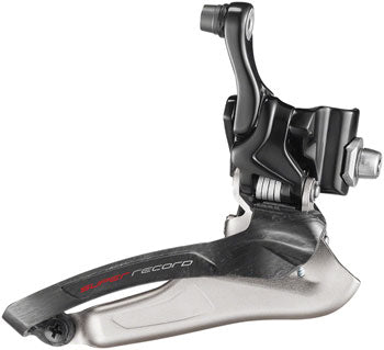 Image of Campagnolo Super Record 12s Front Derailleur 12-Speed Braze-on Carbon