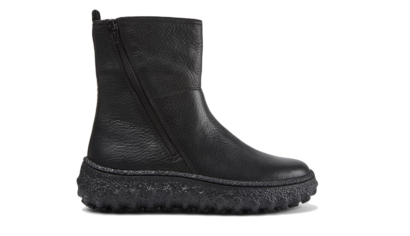 Image of Camper Ground Mid Black Boots CZ