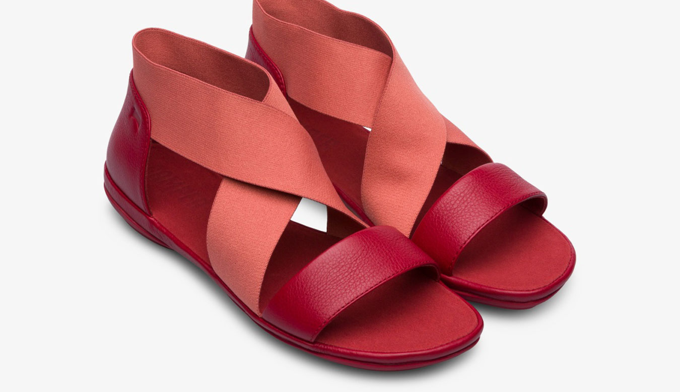 Image of Camper Right Red Sandal CZ