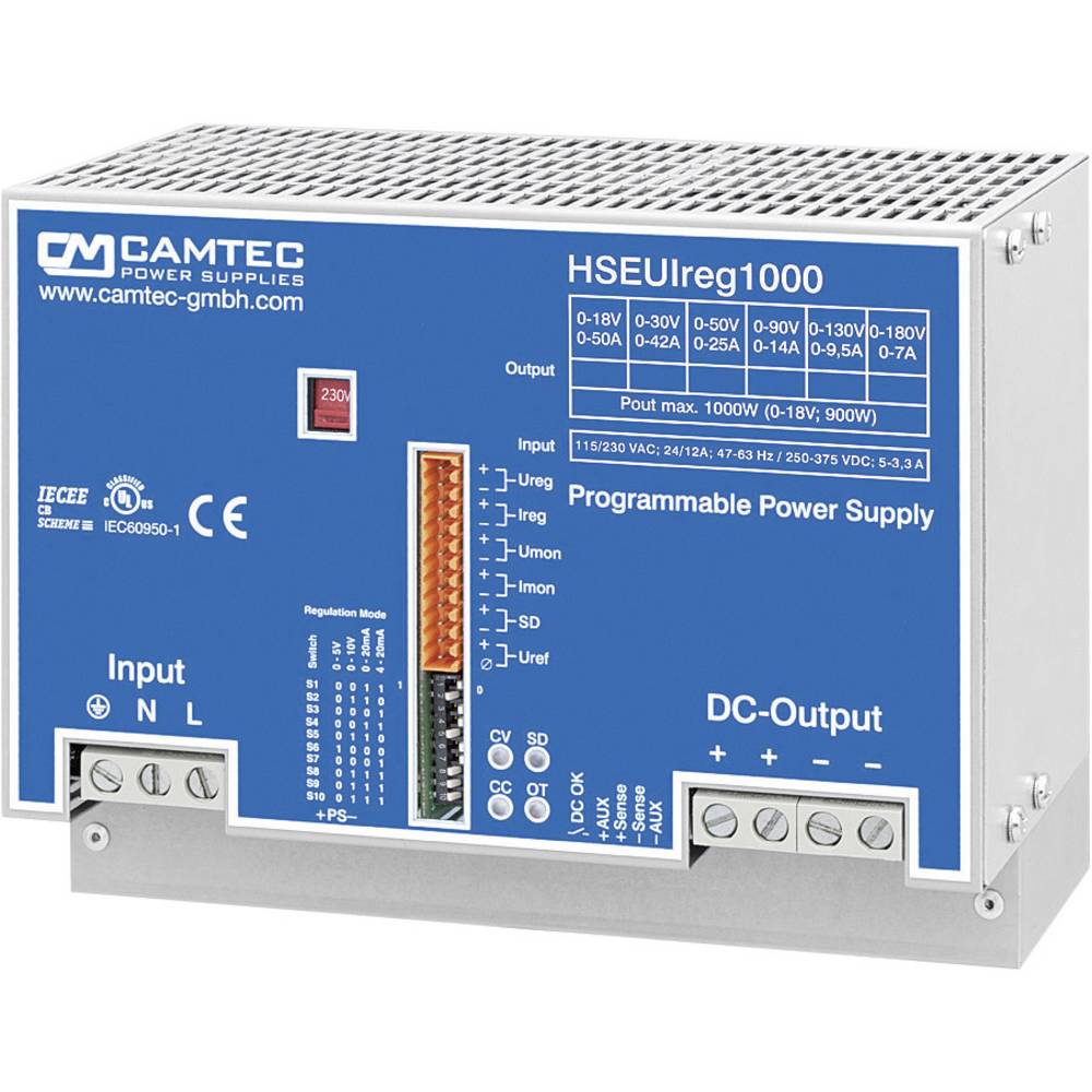 Image of Camtec HSEUIreg1000150T Bench PSU (adjustable voltage) 0 - 50 V DC 0 - 25 A 1008 W No of outputs 1 x