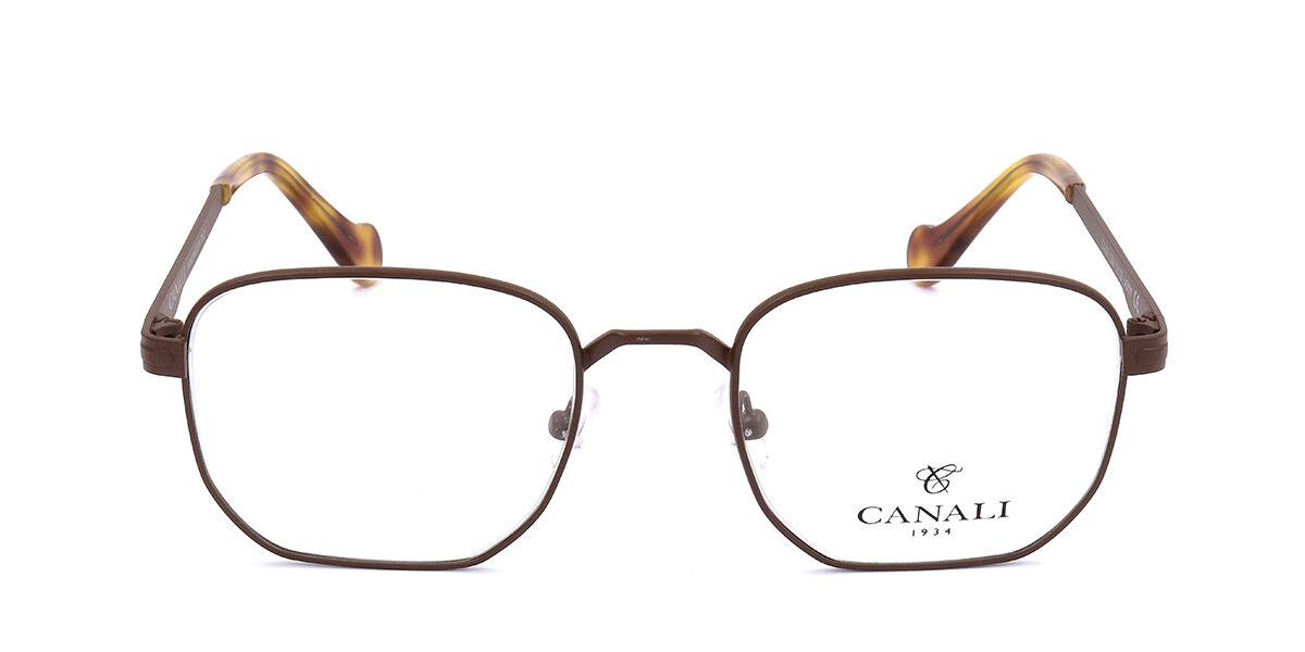 Image of Canali CO321 C03 Óculos de Grau Marrons Masculino PRT