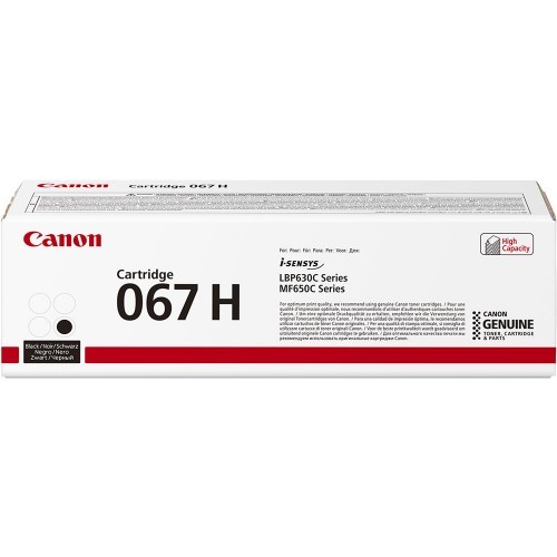 Image of Canon 067H 5106C002 negru (black) toner original RO ID 408029