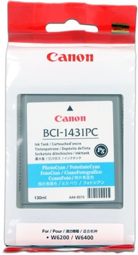 Image of Canon BCI-1431PC fotó cián (photo cyan) eredeti tintapatron HU ID 2187