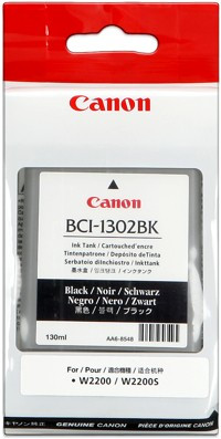 Image of Canon BCI1302BK 7717A001 čierna (black) originálna cartridge SK ID 1581
