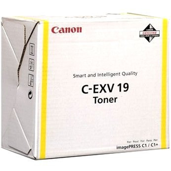 Image of Canon C-EXV19 0400B002 žltý (yellow) originálny toner SK ID 14309
