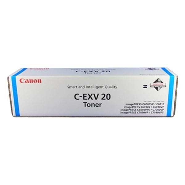 Image of Canon C-EXV20 cián (cyan) eredeti toner HU ID 14323