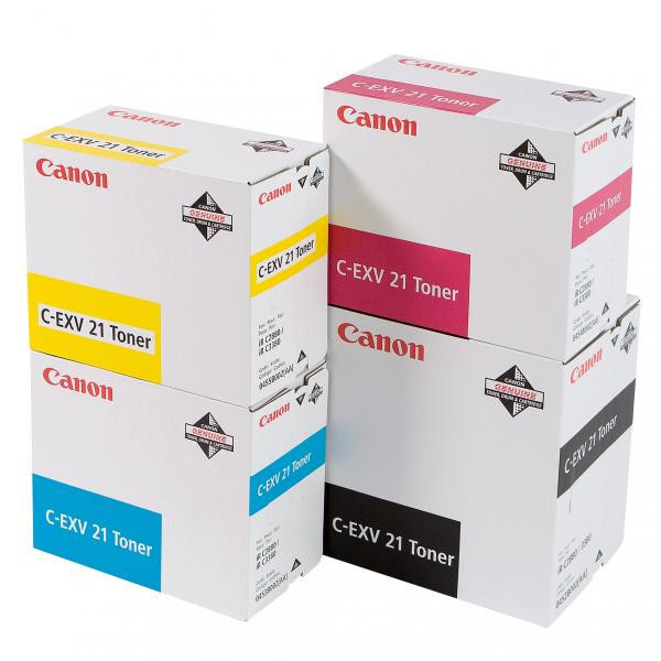 Image of Canon C-EXV21 (0454B002) purpuriu (magenta) toner original RO ID 14284