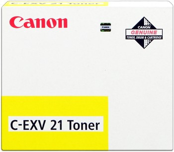 Image of Canon C-EXV21 sárga (yellow) eredeti toner HU ID 1308