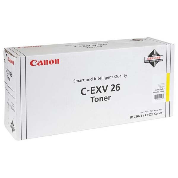Image of Canon C-EXV26 sárga (yellow) eredeti toner HU ID 14318