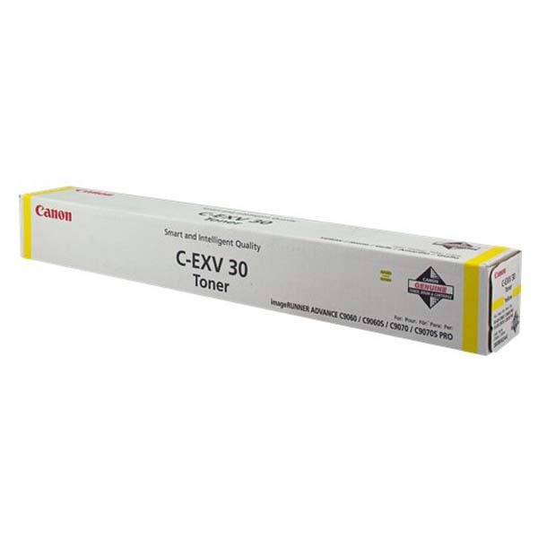 Image of Canon C-EXV30 2803B002 sárga (yellow) eredeti toner HU ID 14338