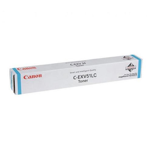 Image of Canon CEXV51LC błękitny (cyan) toner oryginalny PL ID 408094