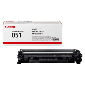 Image of Canon CRG-051 2168C002 černý (black) originální toner CZ ID 17600