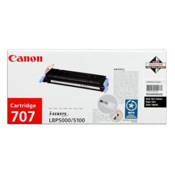 Image of Canon CRG-707 9424A004 černý (black) originální toner CZ ID 882