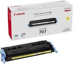 Image of Canon CRG-707 galben (yellow) toner original RO ID 883