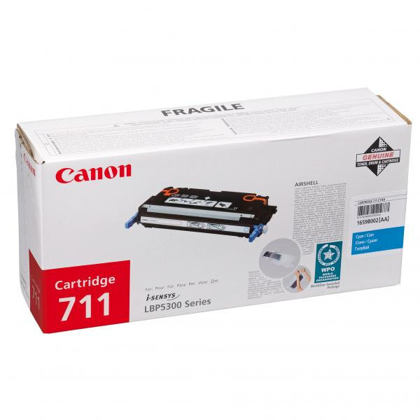 Image of Canon CRG-711 błękitny (cyan) toner oryginalny PL ID 14257