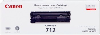 Image of Canon CRG-712 fekete (black) eredeti toner HU ID 1984