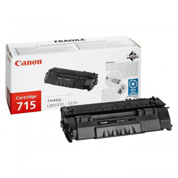 Image of Canon CRG-715 1975B002 černý (black) originální toner CZ ID 14307