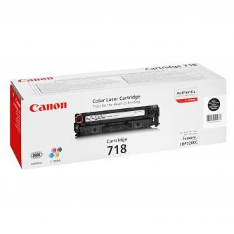 Image of Canon CRG-718 čierný (black) originálný toner SK ID 2444