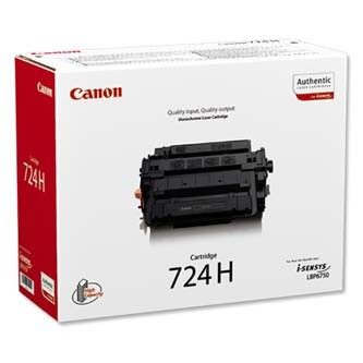 Image of Canon CRG-724H negru (black) toner original RO ID 3711