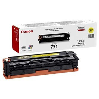 Image of Canon CRG-731 6269B002 žltý (yellow) originálny toner SK ID 6304