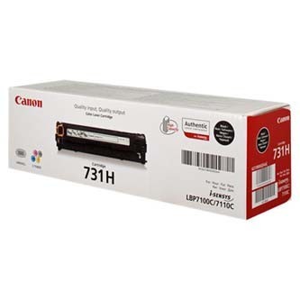 Image of Canon CRG-731H 6273B002 černý (black) originální toner CZ ID 6302