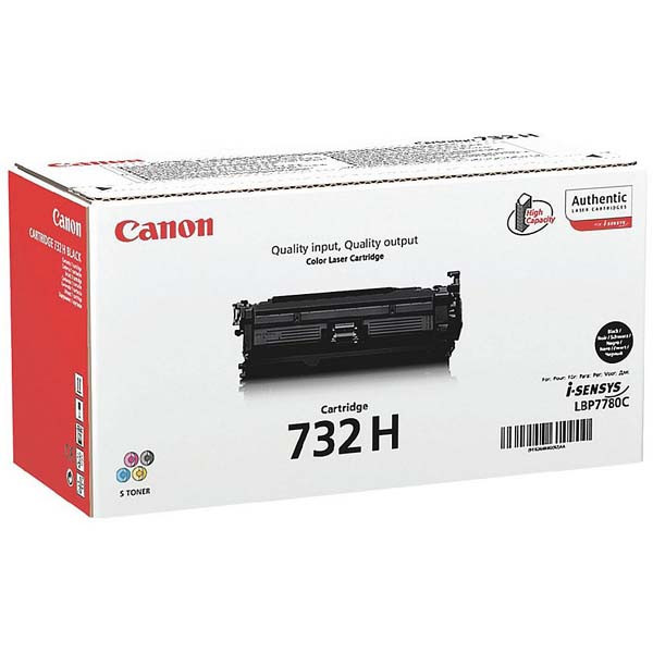 Image of Canon CRG-732H 6264B002 černý (black) originální toner CZ ID 14278