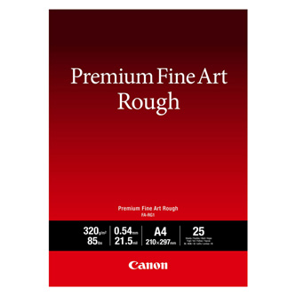 Image of Canon Fine Art Rough foto papír matný bílý A4 320 g/m2 25 ks 4562C001 inkoustový CZ ID 427123