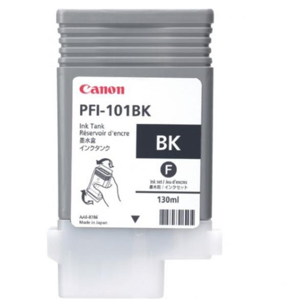 Image of Canon PFI-101BK 0883B001 čená (black) originálna cartridge SK ID 13655