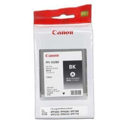 Image of Canon PFI-102B 0895B001 černá (black) originální cartridge CZ ID 1304