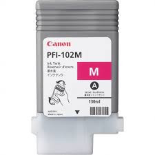 Image of Canon PFI-102M 0897B001 purpurová (magenta) originální cartridge CZ ID 13632