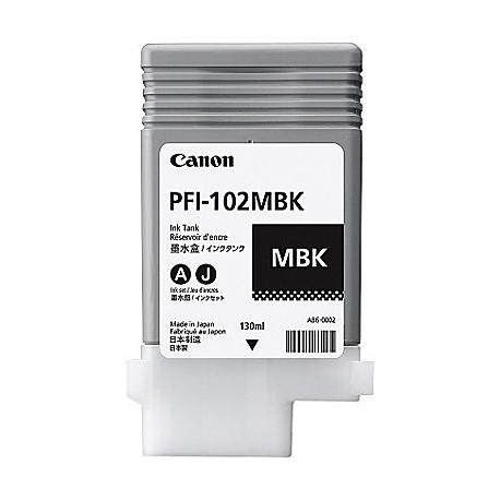 Image of Canon PFI-102MBK 0894B001 matná černá (matte black) originální cartridge CZ ID 13631