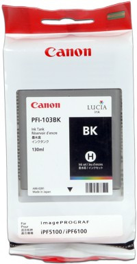 Image of Canon PFI-103B photo negru (photo black) cartus original RO ID 2221