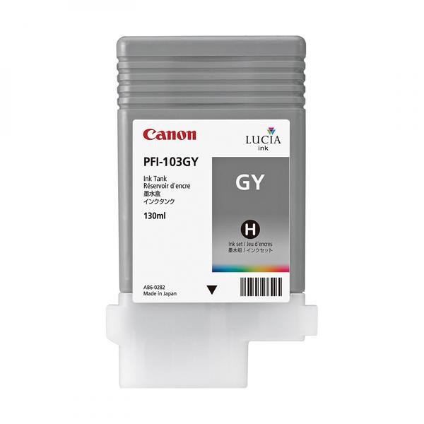 Image of Canon PFI-103GY 2213B001 šedá (grey) originální cartridge CZ ID 13669
